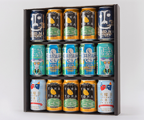 クラフトビール5種 15缶詰め合わせ 金賞ギフトセット