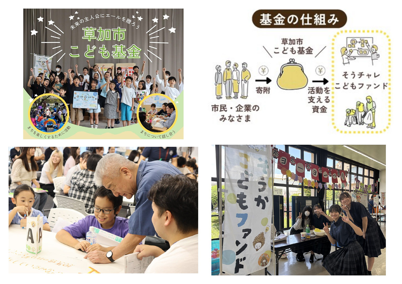 埼玉県草加市こども基金